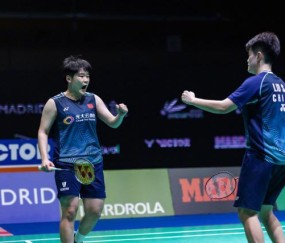 500网-国羽3金收官北极公开赛 刘圣书/谭宁暴力打法惊艳